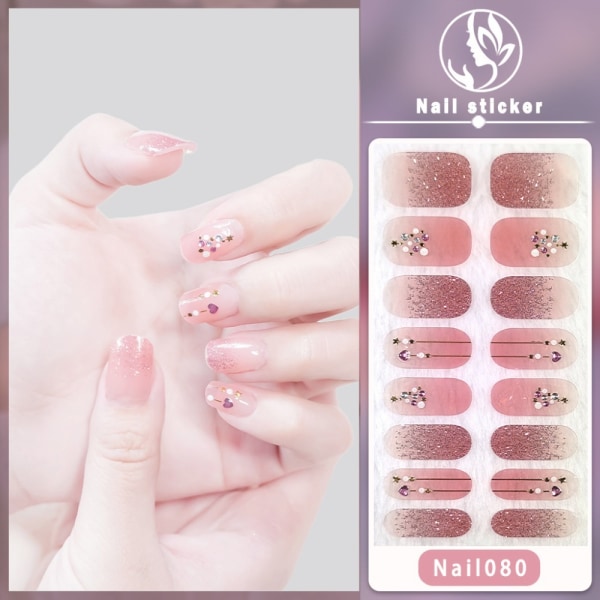 Franska Nageldekaler Nail Art Sticker 8 8 8