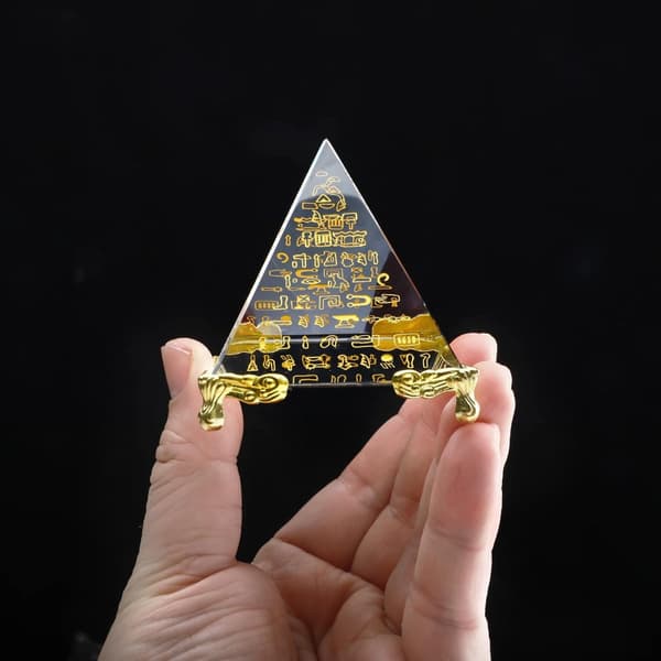 Pyramide Gammel Egyptisk Pyramide Kreativ Krystalpyramide