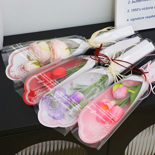 10 stk. Blomsterindpakningspose Blomsteremballagepose B B B