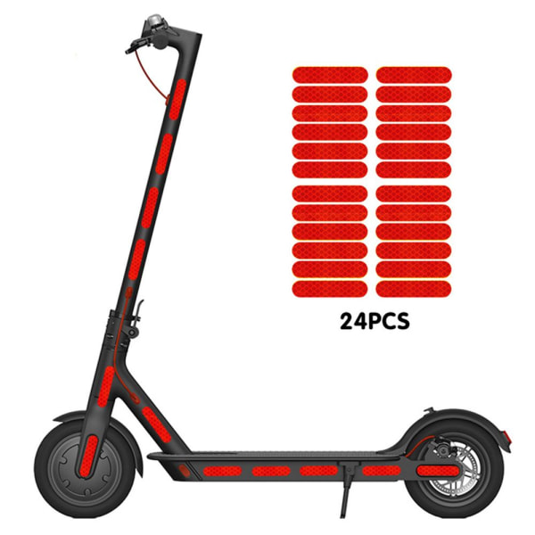 Elektrisk scooter-klistremerke Refleks-klistremerke BLÅT Blue 6033 | Blue |  Fyndiq