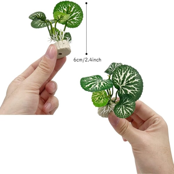 Kunstige vannplanter Fisketankplanter A A A