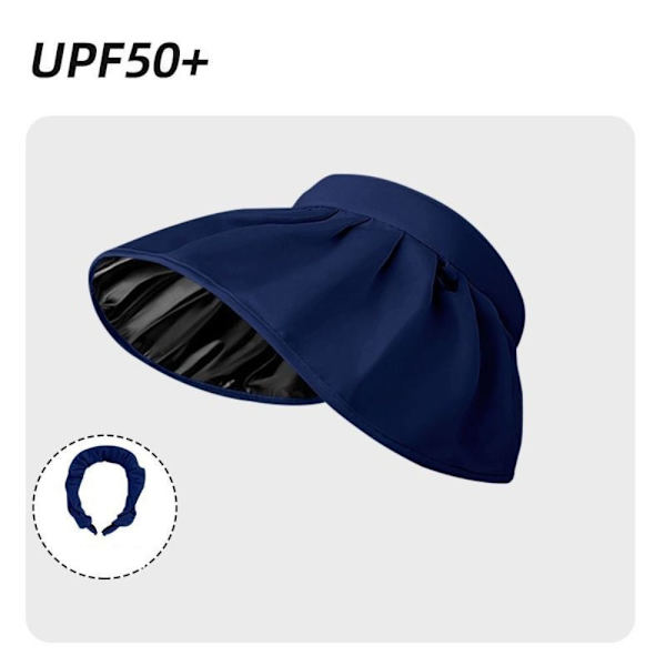 Aurinkohattu Shell Aurinkovarjohattu SININEN blue