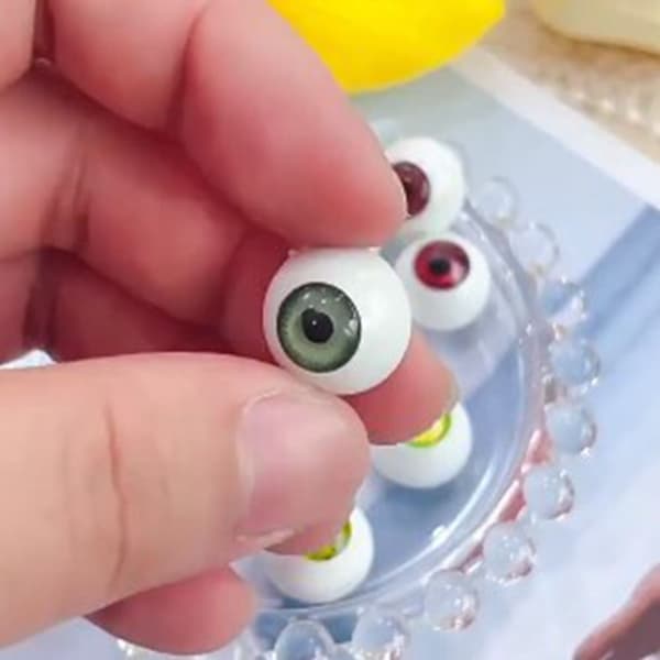 5 par docka akrylögon dockögon 5 5 5