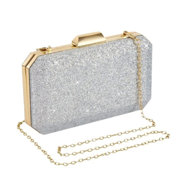 Skuldertasker Aften Clutch SØLV silver