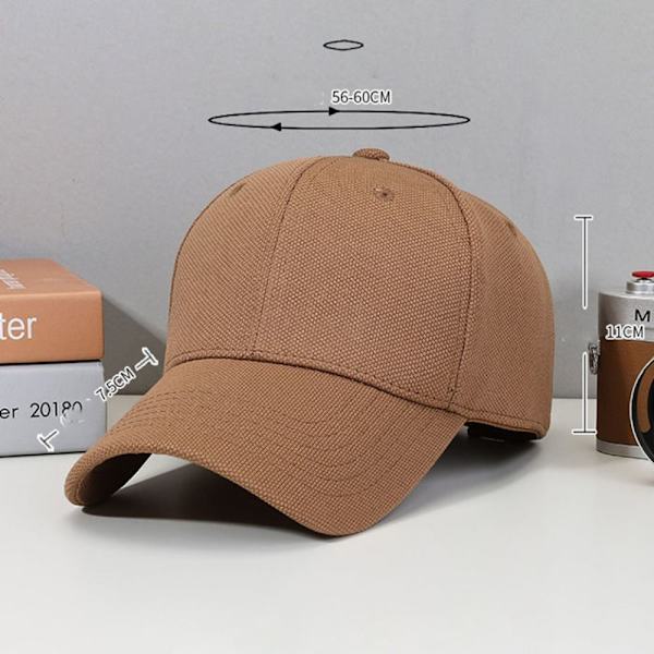 Ananas tyg basebollkepsar Utomhussport Casual hattar KHAKI khaki