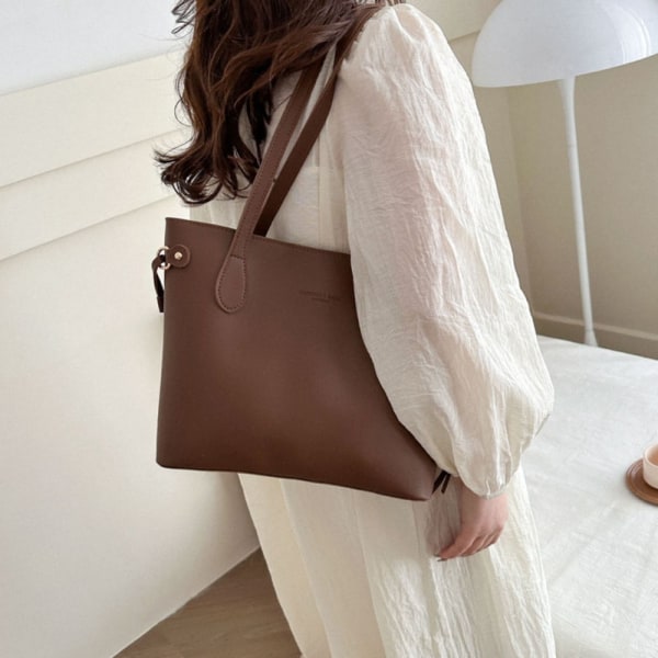 Skulderveske Underarmsveske LYSEBRUN Light Brown
