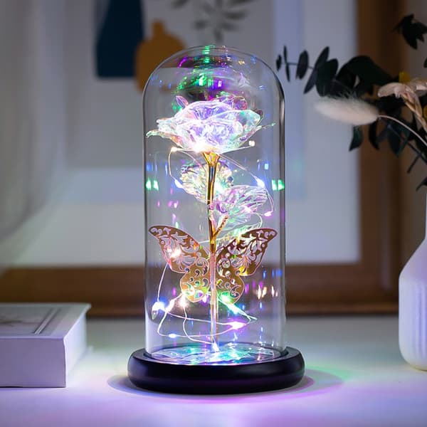 Rose Lys Rose Lampe MULTIFARGE multicolor