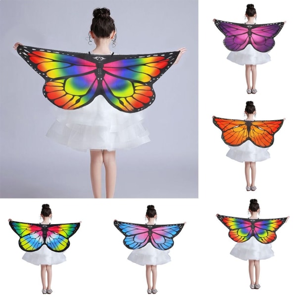 Butterfly Cape Butterfly Wings Sjal 04 04 04