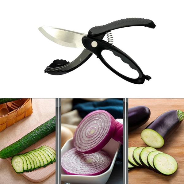 2 Stk Salatsaks Salathakker SORT Black