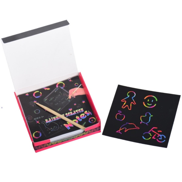 Magic Scratch Rainbow Scratch Note Tegneleker