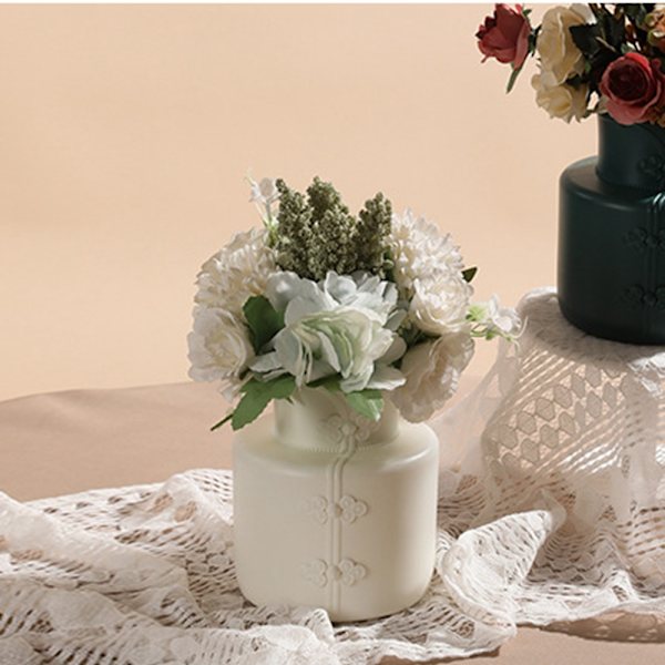 Blomvas Blomkruka VIT S White S