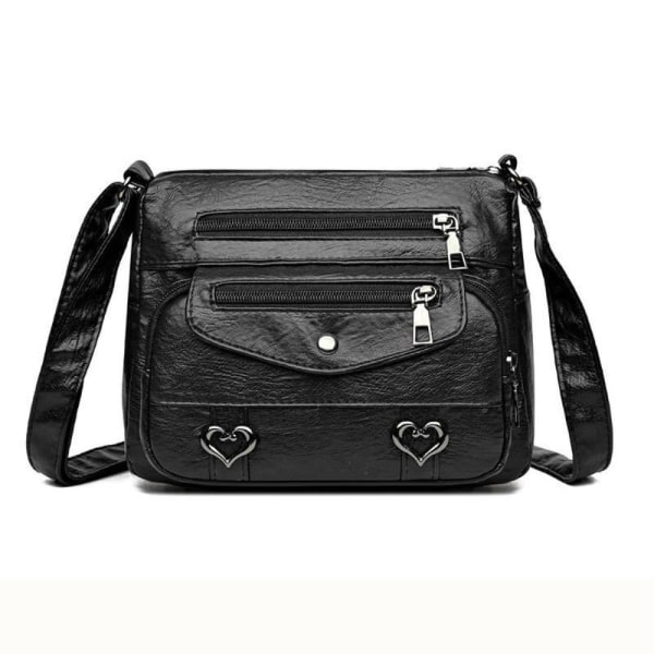 Kvinner Crossbody Bag Tote Håndveske SVART black