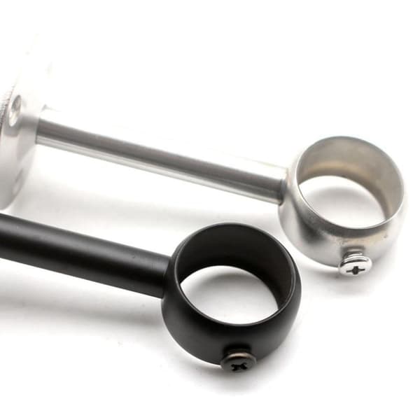 Rør Støtte Skinne Holder SORT Black