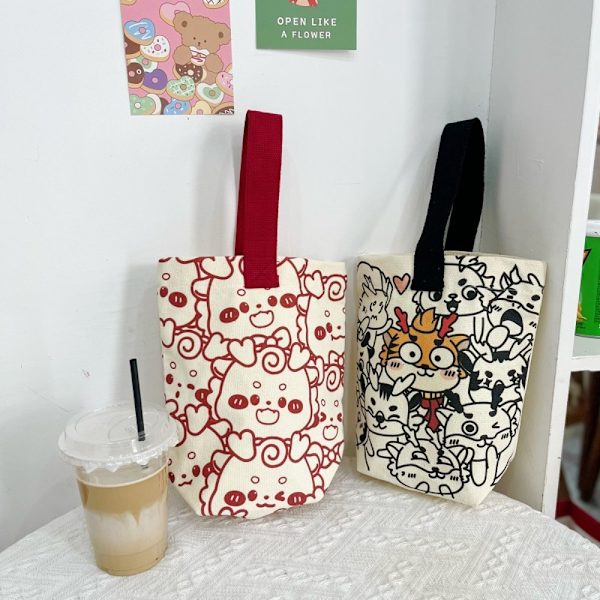 Canvas Bag Håndveske B B B