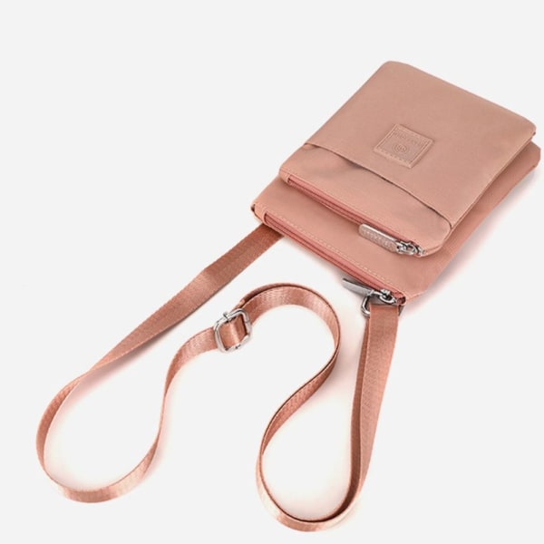 Matkapuhelinlaukku Pieni neliön muotoinen laukku PINK pink