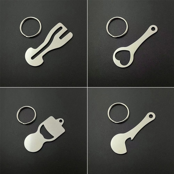 Shopping Trolley Tokens Release Keychains 1 1 1