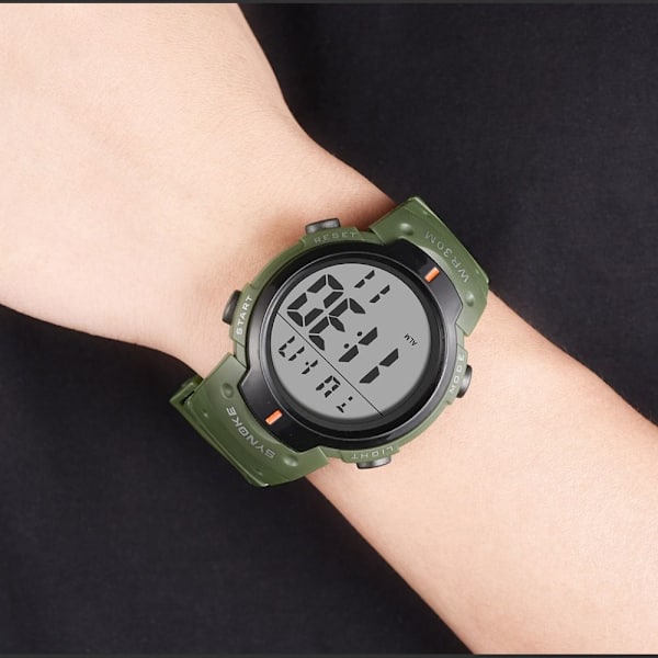 Herre Sportsure Digital Watch SORT Black