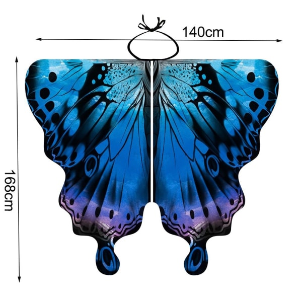 Butterfly Shawl Cape Faire Butterfly Wings C C C