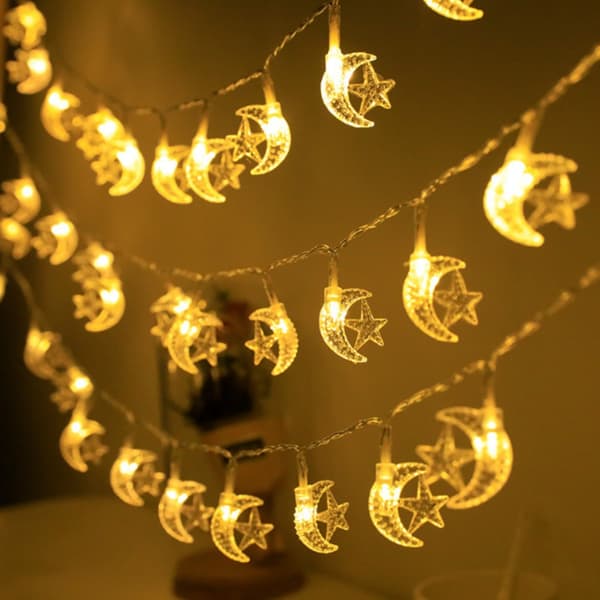Eid Mubarak Lysstreng 3M 20 LED E
