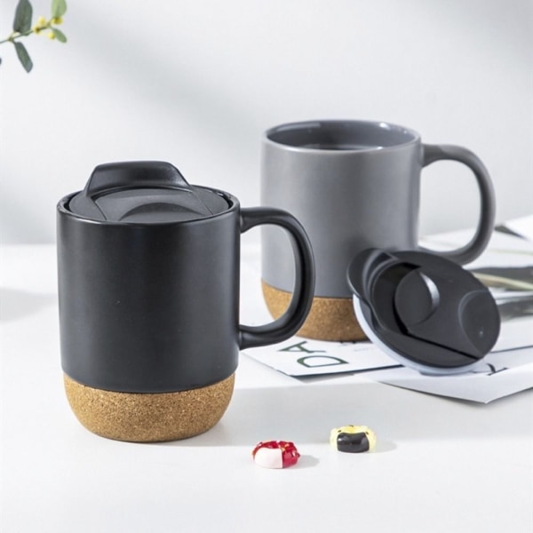 Kaffekopper Keramikkkrus SVART Black