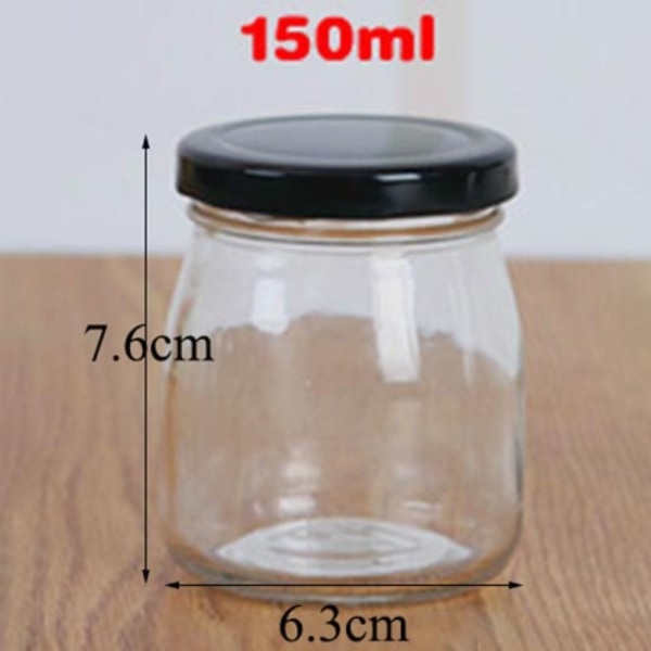 Mini Yoghurtkrukker Glaspuddingkopper 150ML 150ml