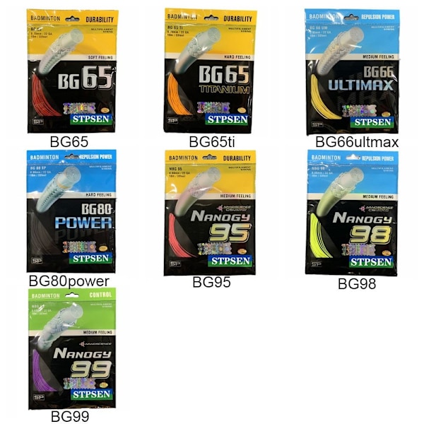 Badmintonracketsträng Badmintonrackettråd BG65TI BG65TI BG65ti