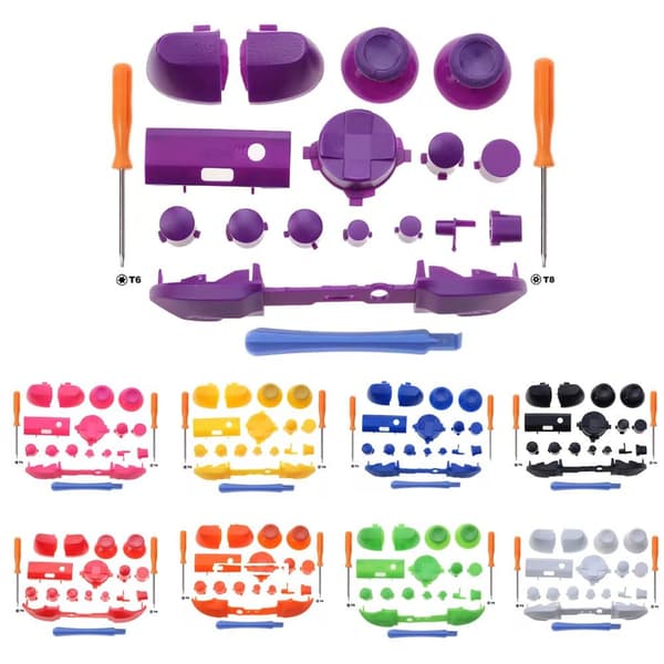 Spilcontrollerknapper Gamepad-knapper 1 1 1