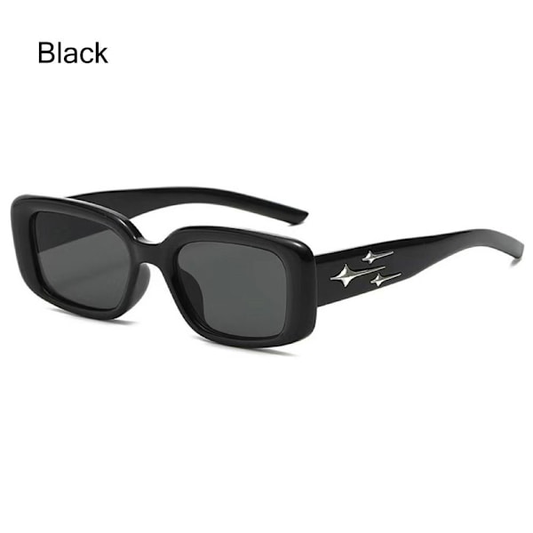Y2k Star Aurinkolasit Punk Aurinkolasit BLACK BLACK Black