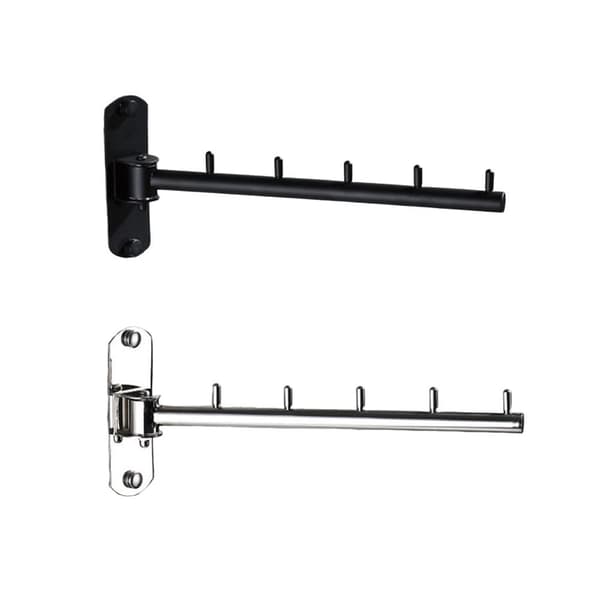 2 kpl pyykin kuivausteline MUSTA Black