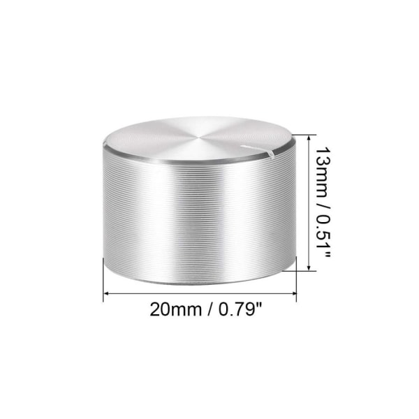 Potentiometerknop Riflet aksel 5 STK 5 STK 5pcs