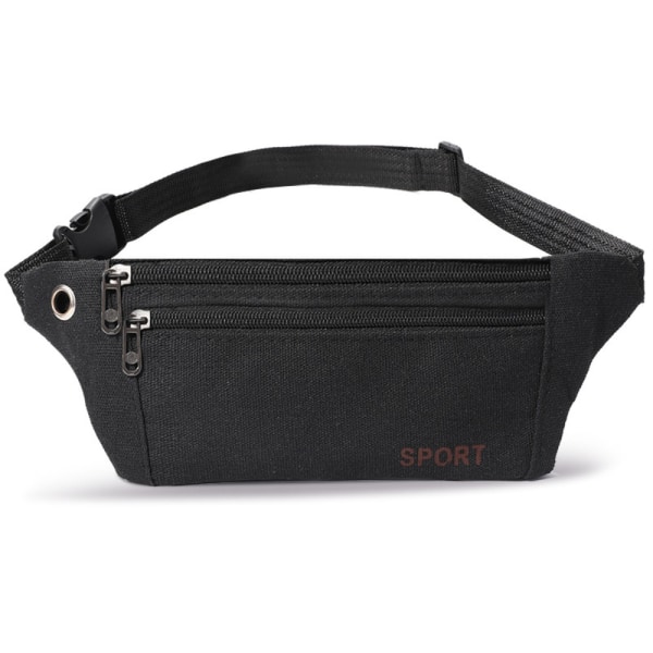 Fanny Pack Løbetasker SORT SORT black