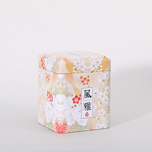 Mini Iron Box Small Square Tea Jar 5 5 5