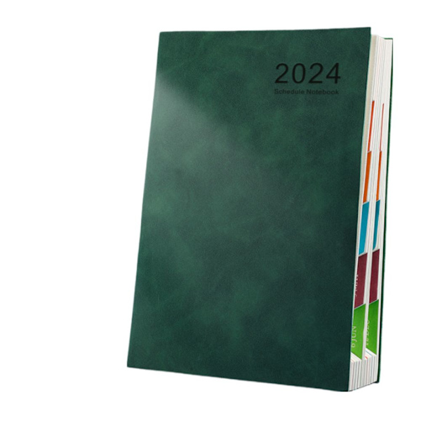 Notebook Timeplan MØRKE GRØNN Dark Green