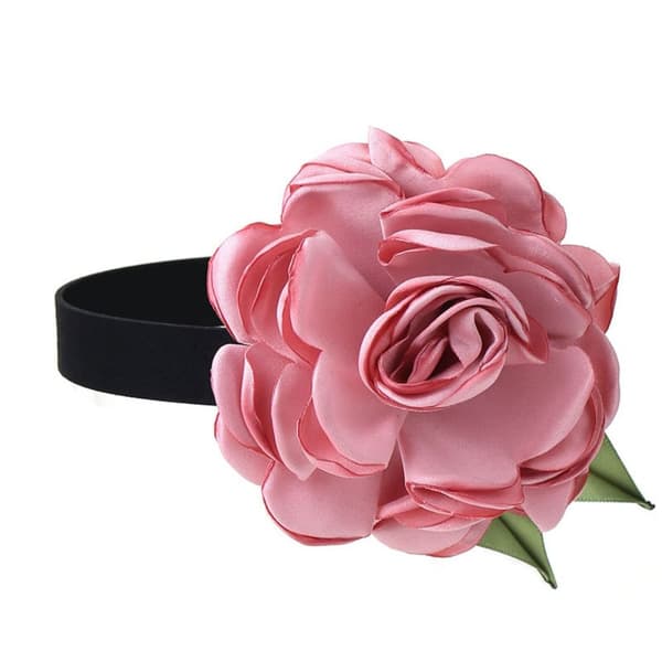 Blomsterchoker Halsband 4 4 4