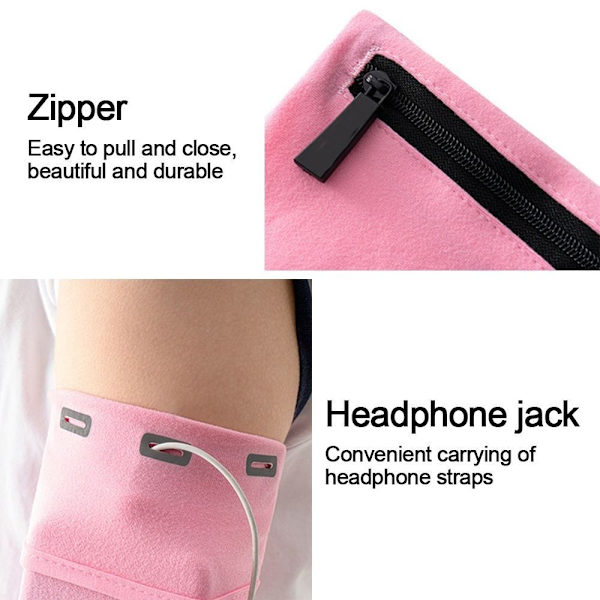 Löpning Mobiltelefon Armväska Utomhus Armväska ROSA L pink L