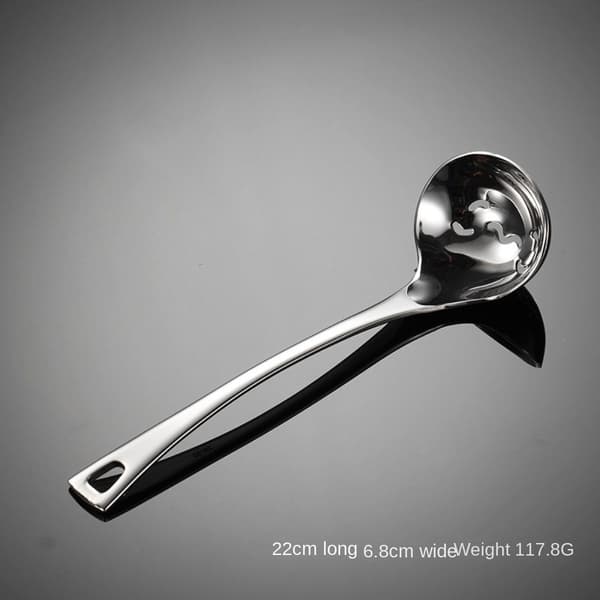Soppslev Hålslev Serveringssked Durkslag Colander