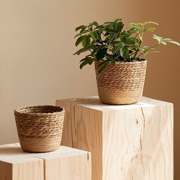 Blomkruka Flätad korg LITEN LITEN Small