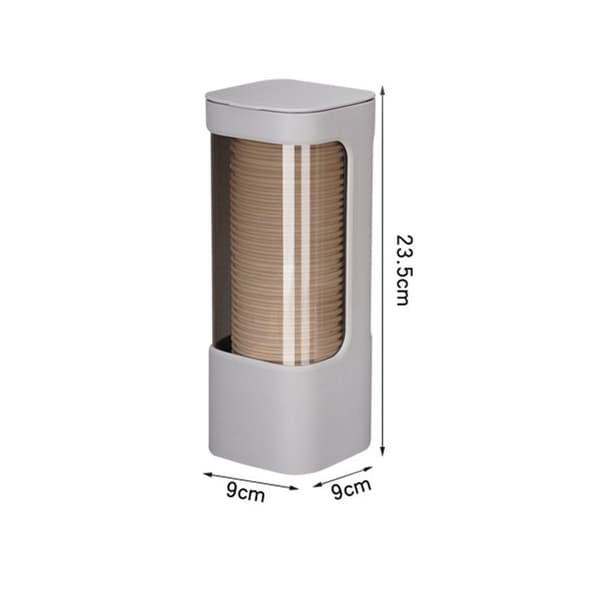 2 stk Koppholder-koppdispenser GRÅ Gray