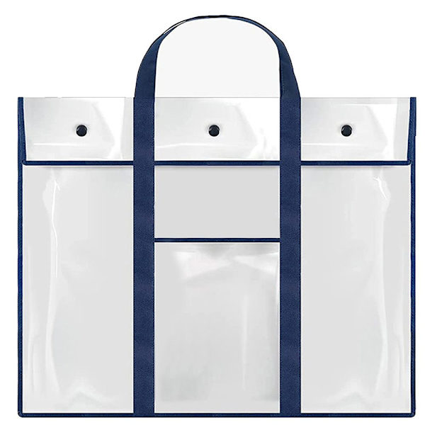 Art Portfolio Bag Art Portfolio Case BLÅ blue