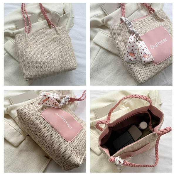 Mulepose Strandtaske BRUN Brown