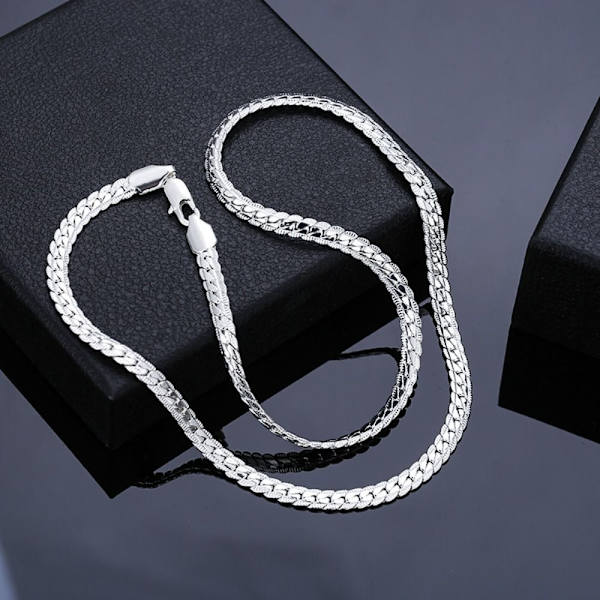 Halskæde Chokers SØLV silver