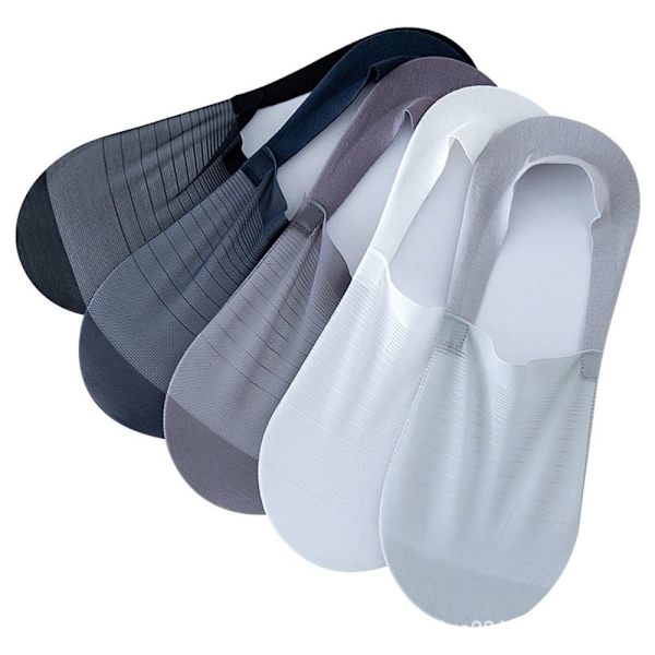 Miesten venesukat Invisible Sock VAALEANHARMAA Light Gray