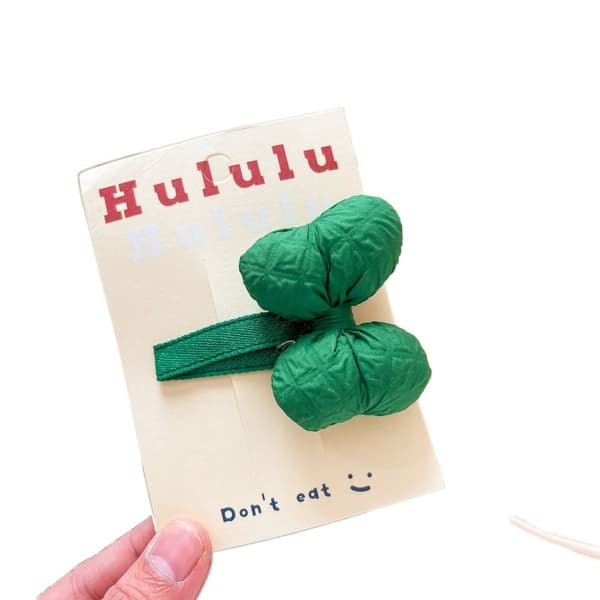 Rusetti Hiusklipsit Hiuspinnit VIHREÄ green