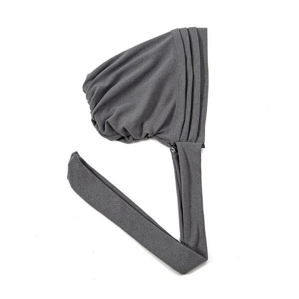 Muslimske Kvinder Hijab Motorhjelm Turban Chemo Cap SORT black