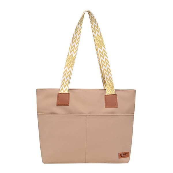 Kangaskassi ompelulanka käsilaukku BEIGE beige