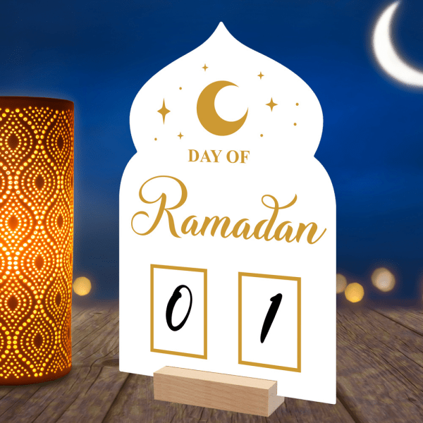 Ramadan Kalender Board Nedtællingskalender 217A 217A 217A