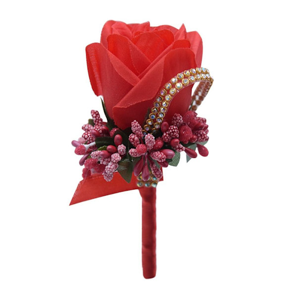 Boutonnieres Wedding Flowers Sulhasen Boutonnieres Flowers RED red