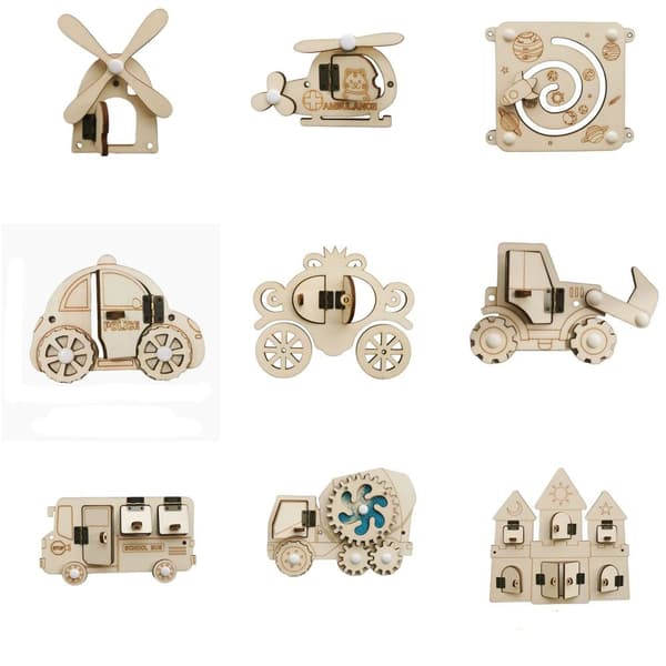Busyboard DIY Kello Lelu 6 6 6