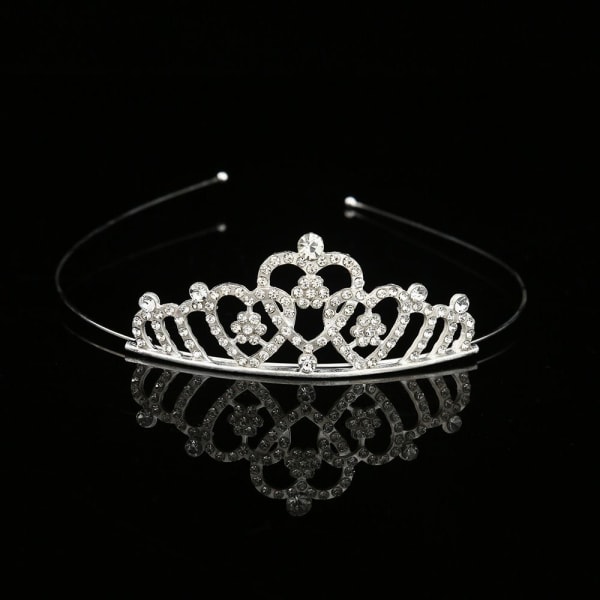 Kristallbröllop Tiaror Queen Princess Crown A A A