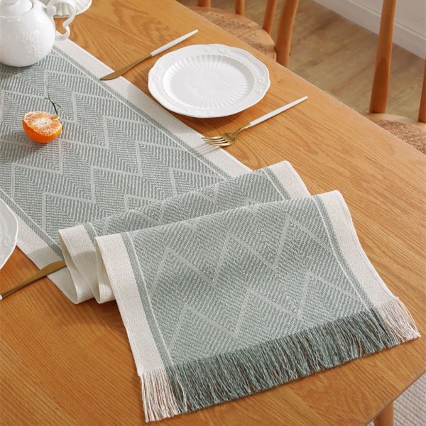 Bordløbere Simple Fringe Table Flag STYLE 2 STYLE 2 style 2